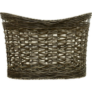 Handmade Wicker Storage Laundry Basket